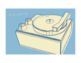 Lunastrella Record Player -  John W. Golden - McGaw Graphics