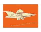 Lunastrella Flying Saucer -  John W. Golden - McGaw Graphics