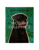 Rottweiler -  John W. Golden - McGaw Graphics