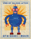 Boris Box Art Robot -  John W. Golden - McGaw Graphics