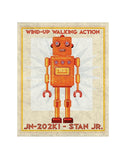 Stan Jr. Box Art Robot -  John W. Golden - McGaw Graphics