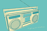 Lunastrella Boombox -  John W. Golden - McGaw Graphics