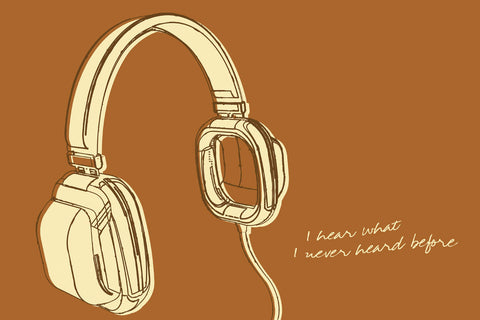 Lunastrella Headphones -  John W. Golden - McGaw Graphics