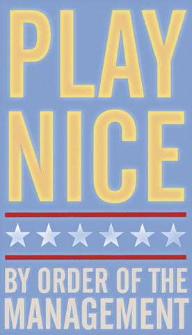 Play Nice -  John W. Golden - McGaw Graphics