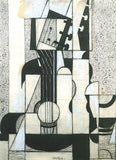 Still Life with Guitar -  Juan Gris - McGaw Graphics