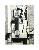 Still Life with Guitar -  Juan Gris - McGaw Graphics