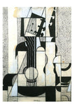 Still Life with Guitar -  Juan Gris - McGaw Graphics