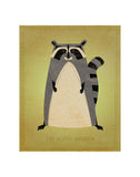 The Artful Raccoon -  John W. Golden - McGaw Graphics