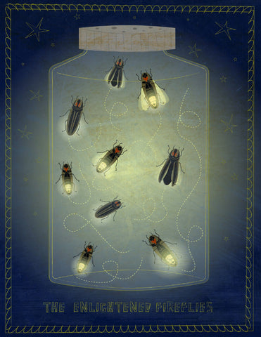 The Enlightened Fireflies -  John W. Golden - McGaw Graphics