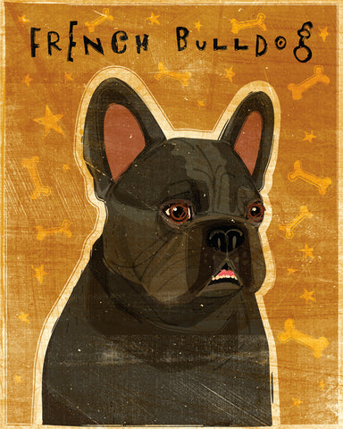 French Bulldog (Black) -  John W. Golden - McGaw Graphics