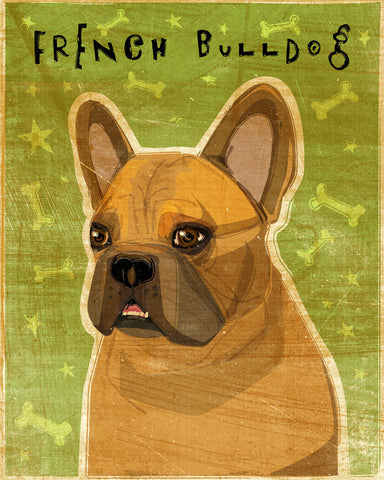 French Bulldog (Fawn) -  John W. Golden - McGaw Graphics