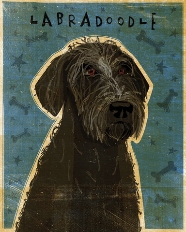 Black Labradoodle -  John W. Golden - McGaw Graphics