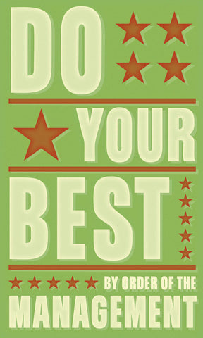 Do Your Best -  John W. Golden - McGaw Graphics