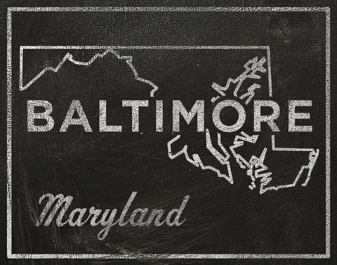Baltimore, Maryland -  John W. Golden - McGaw Graphics