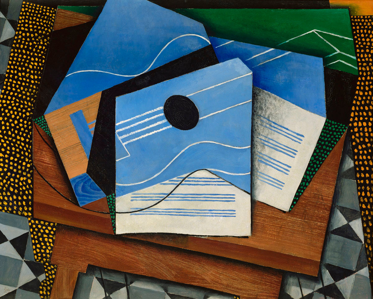 Guitar on a Table, 1915 | McGaw Graphics