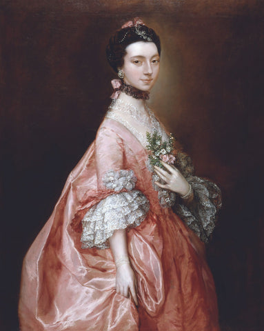 Mary Little, Later Lady Carr, circa 1763 -  Thomas Gainsborough - McGaw Graphics