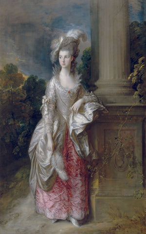 The Honourable Mrs. Graham (1757-1792), 1775 -  Thomas Gainsborough - McGaw Graphics
