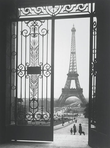 The Eiffel Tower from the Trocadero -  Gall - McGaw Graphics