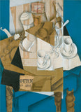 Breakfast, 1914 -  Juan Gris - McGaw Graphics