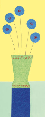 Pom-Pom Cornflowers -  Annabel Hewitt - McGaw Graphics