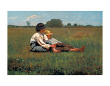 Boys in a Pasture, 1874 -  Winslow Homer - McGaw Graphics
