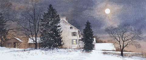 A Cold Night -  Ray Hendershot - McGaw Graphics