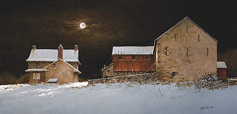 Late Snow -  Ray Hendershot - McGaw Graphics
