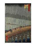 Sudden Shower -  Ando Hiroshige - McGaw Graphics