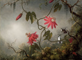 Passion Flowers and Hummingbirds, about 1870-83 -  Martin Johnson Heade - McGaw Graphics