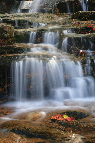 Waterfall Whitecap Stream -  Michael Hudson - McGaw Graphics