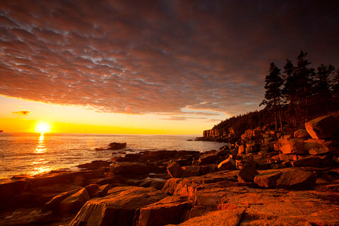 Daybreak on the Maine Coast -  Michael Hudson - McGaw Graphics