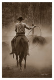 Cowboy Named Bronco -  Barry Hart - McGaw Graphics