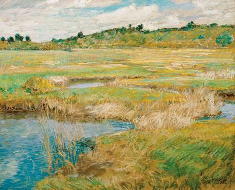 The Concord Meadow, ca. 1891 -  Childe Hassam - McGaw Graphics