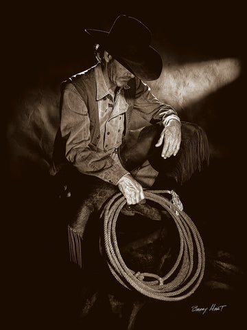 Cowboy Contemplation -  Barry Hart - McGaw Graphics