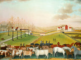 The Cornell Farm, 1848 -  Edward Hicks - McGaw Graphics