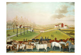 The Cornell Farm, 1848 -  Edward Hicks - McGaw Graphics