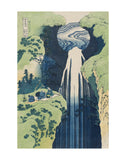 The Amida Falls in the Far Reaches of the Kisokaidô Road -  Katsushika Hokusai - McGaw Graphics