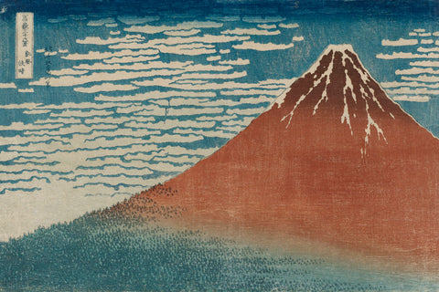 Fine Wind, Clear Weather -  Katsushika Hokusai - McGaw Graphics