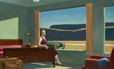 Western Motel, 1957 -  Edward Hopper - McGaw Graphics