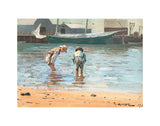 Boys Wading, 1873 -  Winslow Homer - McGaw Graphics