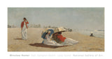 East Hampton Beach, Long Island, 1874 -  Winslow Homer - McGaw Graphics