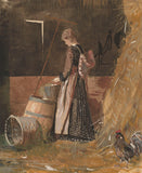 Fresh Eggs, 1874 -  Winslow Homer - McGaw Graphics