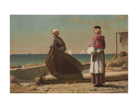 Dad’s Coming!, 1873 -  Winslow Homer - McGaw Graphics