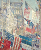 Allies Day, May 1917, 1917 -  Childe Hassam - McGaw Graphics