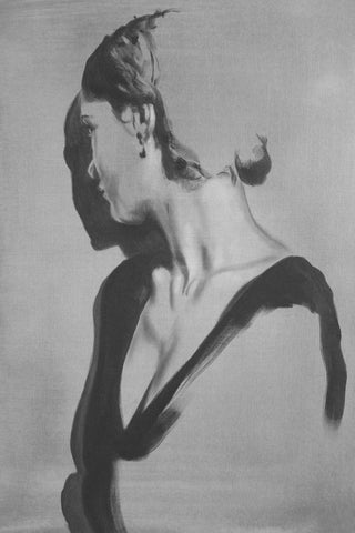 She‚Äôs Peeking -  J√°nos Huszti - McGaw Graphics