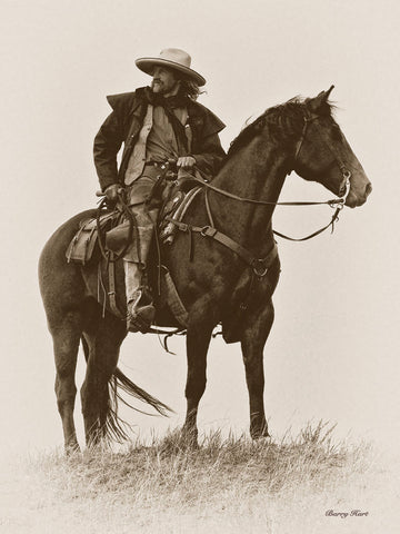 Vintage Cowboy -  Barry Hart - McGaw Graphics