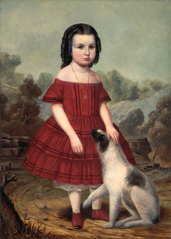 Portrait of Alice Lyons, ca. 1855 -  John Jacob Hegler - McGaw Graphics