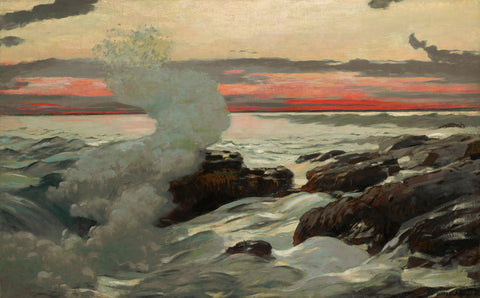 West Point, Prout's Neck, 1900 -  Winslow Homer - McGaw Graphics
