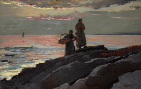 Saco Bay, 1896 -  Winslow Homer - McGaw Graphics
