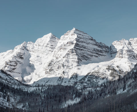 The Maroon Bells, Colorado Rocky Mountains -  Carol M. Highsmith - McGaw Graphics